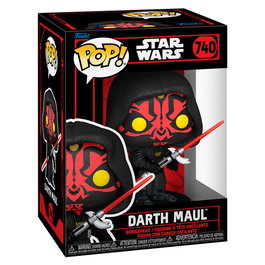 Funko Figura POP Star Wars Darth Maul Vinilo 9cm Caja Regalo