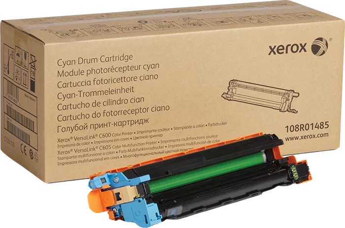 Xerox Unidad de tambor cian 108R01485 para VersaLink C600 y C605 Xerox Unidad de tambor cian 108R01485 para VersaLink C600 y C605