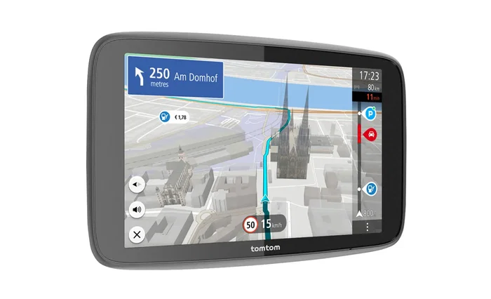 TomTom GO Navigator Portátil/Fijo - Navegador GPS con Pantalla Táctil de 6" (15.2 cm), Mapas de Europa, WiFi, Bluetooth, Asistente por Carril y Control por Voz TomTom GO Navigator Portátil/Fijo - Navegador GPS con Pantalla Táctil de 6" (15.2 cm), Mapas de Europa, WiFi, Bluetooth, Asistente por Carril y Control por Voz