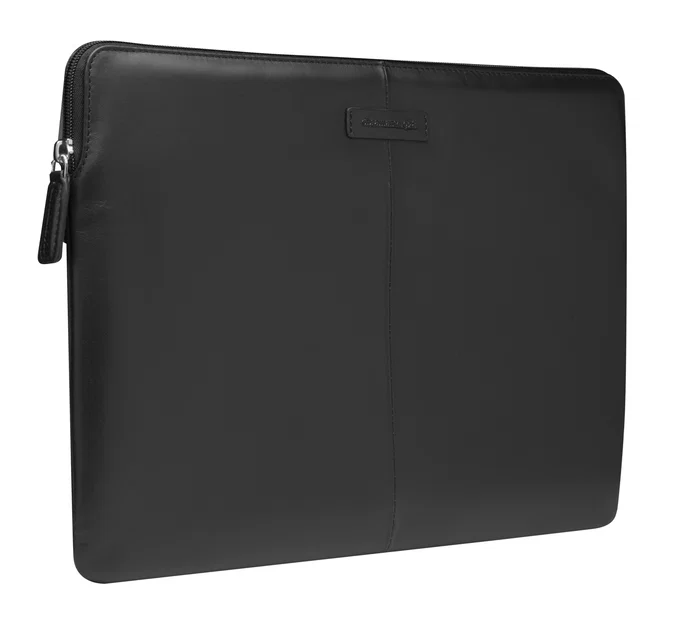 Dbramante1928 Skagen Pro Funda 35.6 cm (14") Negro en Cuero de Grano Entero para MacBook Pro 14" (2021-2023), 221 g