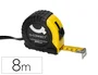 Q-connect Flexómetro con freno y material antichoque de 8 m y 25 mm de ancho