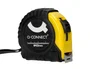 Q-connect Flexómetro con freno y material antichoque de 8 m y 25 mm de ancho
