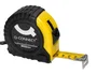 Q-connect Flexómetro con freno y material antichoque de 8 m y 25 mm de ancho