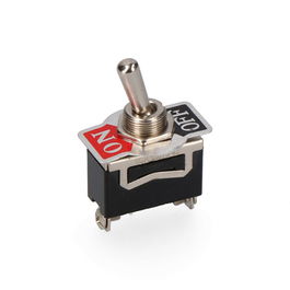 Edm Interruptor Unipolar Rabillo Metálico 10A 250V Hierro Metal Envasado