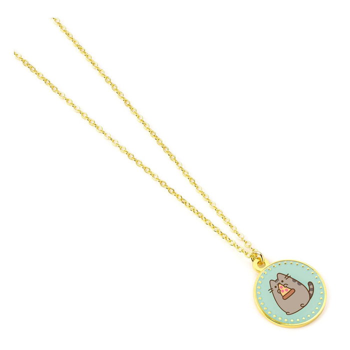 Pusheen Collar con Colgante Blue Pizza