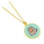 Pusheen Collar con Colgante Blue Pizza