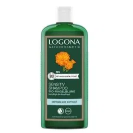 LOGONA Champu Sensitive Calendula 250Ml Bio para Cuero Cabelludo Sensible Vegano