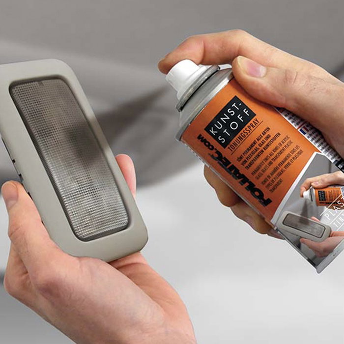 Foliatec FO21020 Spray de Tinte Plástico Rojo 150 ml - Para Renovación y Personalización de Interiores y Exteriores de Vehículos