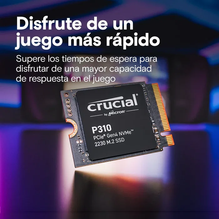 Crucial P310 1TB M.2 2230 NVMe PCIe Gen4 SSD Crucial P310 1TB M.2 2230 NVMe PCIe Gen4 SSD