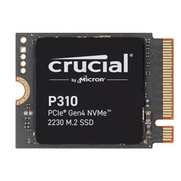 Crucial P310 SSD NVMe M.2 PCIe Gen4 1TB 2230, velocidad lectura 7100 MB/s, para Notebook/Consola