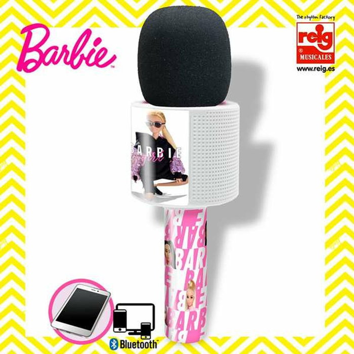 Reig Micrófono Barbie con Melodías