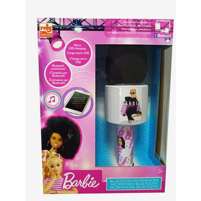 Reig Micrófono Barbie con Melodías