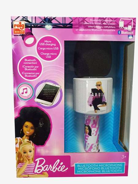 Reig Micrófono Barbie con Melodías