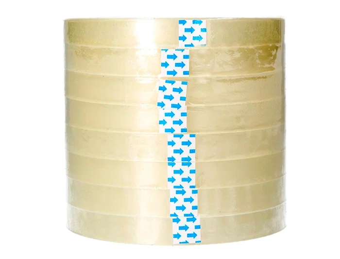 Q-connect Cinta Adhesiva Transparente 66 m x 19 mm - Resistente y Fácil de Cortar para Embalaje