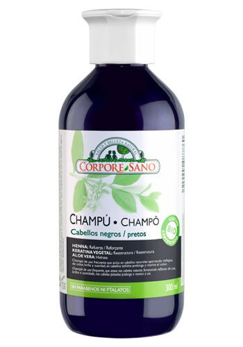 CORPORE SANO Champú Henna Palo Campeche Negro CORPORE SANO Champú Henna Palo Campeche Negro