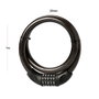 Master Lock Cable de acero trenzado con combinación de 5 dígitos, ø2 x 100 cm