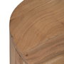 Mesa Centro Natural Madera de Acacia 120 X 50 X 40 cm