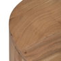 Ixia Mesa de centro de madera de acacia natural 120 x 50 x 40 cm