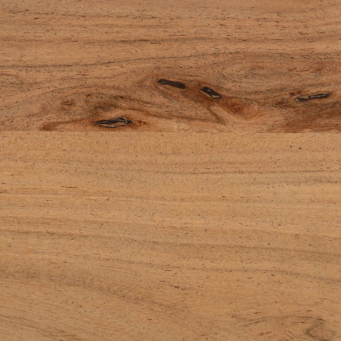 Ixia Mesa de centro de madera de acacia natural 120 x 50 x 40 cm