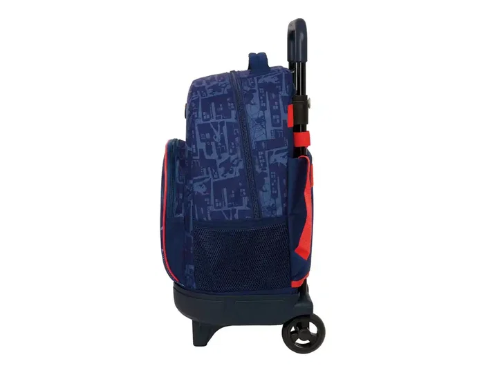 Safta Mochila Grande con Ruedas Compact Extraíble Spiderman Dimensiones 450x330x220 mm