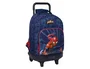 Safta Mochila Grande con Ruedas Compact Extraíble Spiderman Dimensiones 450x330x220 mm