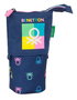 Estuche Cubilete Benetton Cool Azul marino 8 x 19 x 6 cm