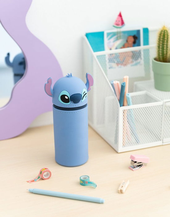 Stitch Estuche para lápices 3D Tropical