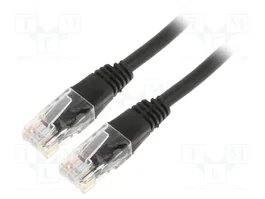 GEMBIRD Patch cord Cat 5e U/UTP RJ45 7,5m negro