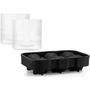 Bodum BOD0699965618292 - Juego de Bar Douro con Cubitera Redonda y 2 Vasos de Whisky de Doble Pared