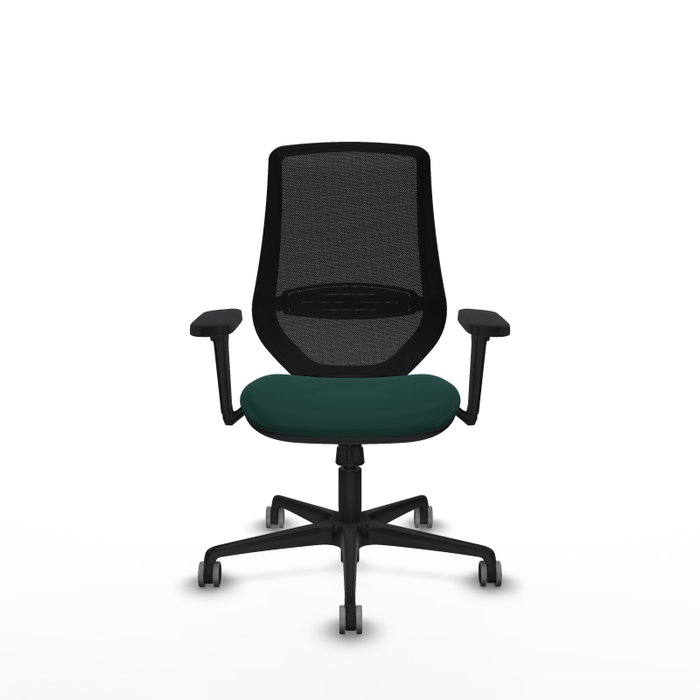 PIQUERAS Y CRESPO Silla de oficina Mardos con mecanismo Sincro, Verde botella y Negro PIQUERAS Y CRESPO Silla de oficina Mardos con mecanismo Sincro, Verde botella y Negro