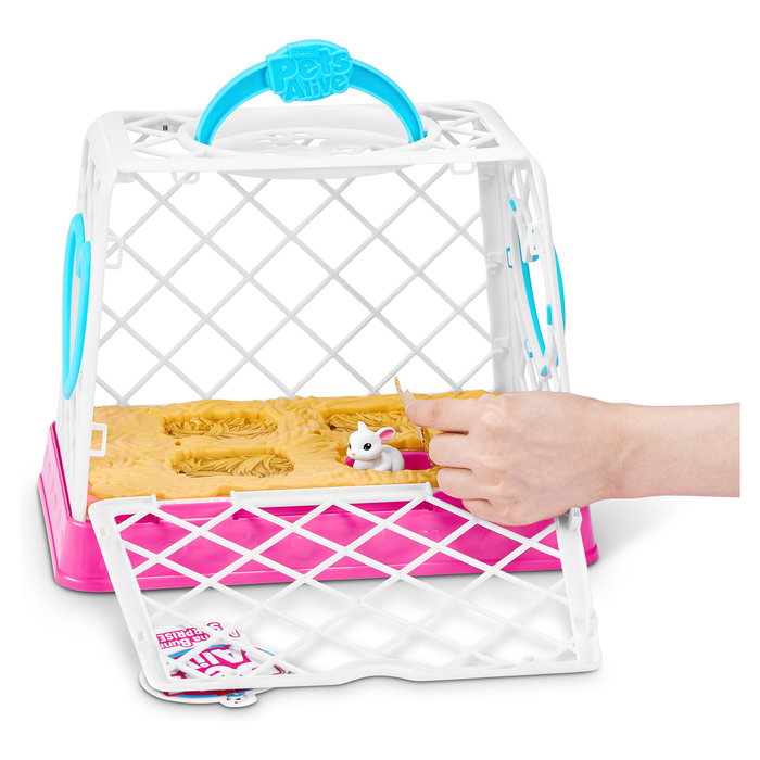 ZURU Pets Alive Mama Bunny y Baby Surprise - Juguete Conejo Interactivo Sonoro con Pilas Incluidas - Para Niños 3 Años ZURU Pets Alive Mama Bunny y Baby Surprise - Juguete Conejo Interactivo Sonoro con Pilas Incluidas - Para Niños 3 Años