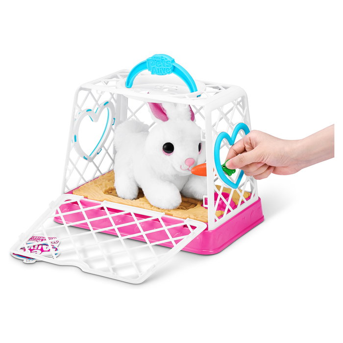 ZURU Pets Alive Mama Bunny y Baby Surprise - Juguete Conejo Interactivo Sonoro con Pilas Incluidas - Para Niños 3 Años ZURU Pets Alive Mama Bunny y Baby Surprise - Juguete Conejo Interactivo Sonoro con Pilas Incluidas - Para Niños 3 Años
