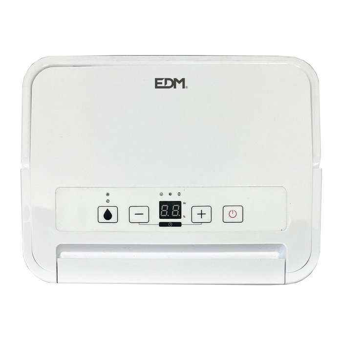 Edm Deshumidificador Blanco 250W 12l/día Depósito 2,1l