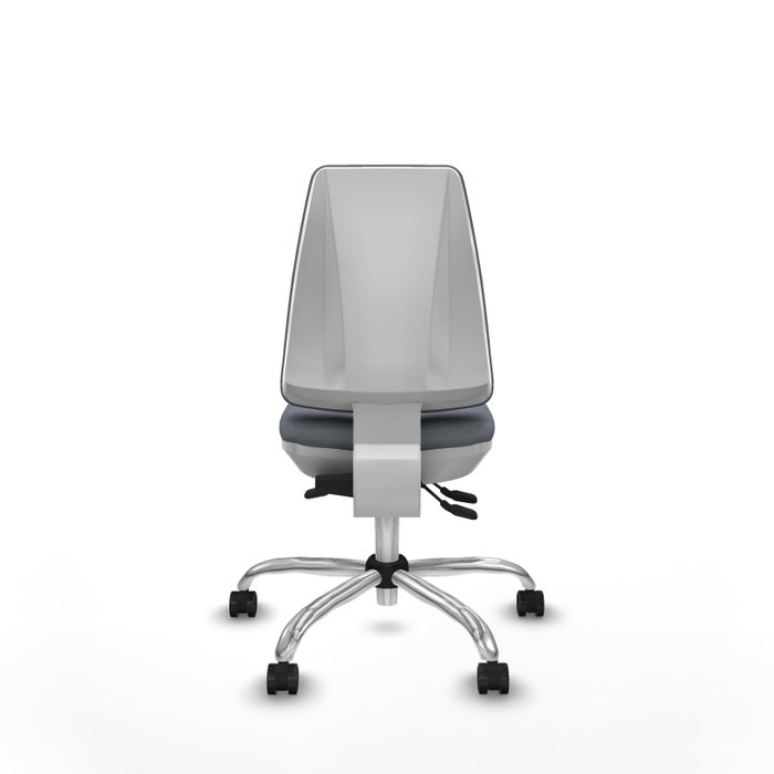 PIQUERAS Y CRESPO Silla de oficina Elche con mecanismo Asincro, Gris