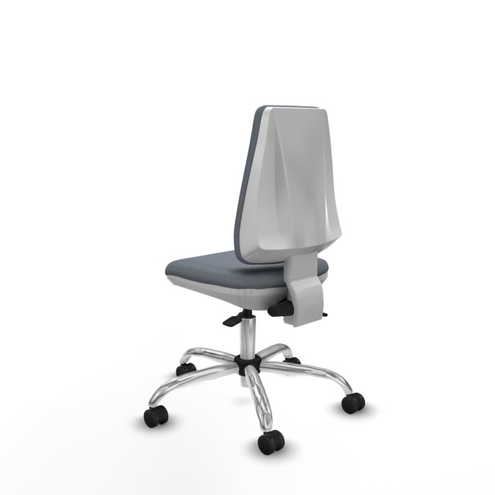 PIQUERAS Y CRESPO Silla de oficina Elche con mecanismo Asincro, Gris