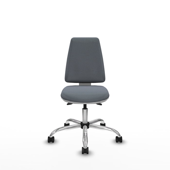 PIQUERAS Y CRESPO Silla de oficina Elche con mecanismo Asincro, Gris