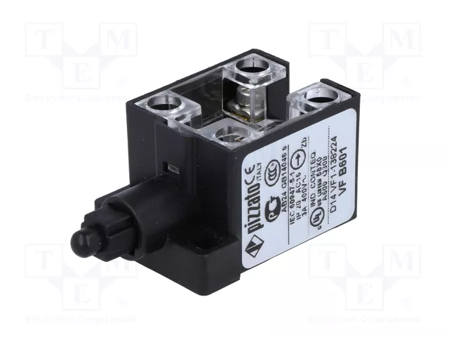 PIZZATO ELETTRICA Interruptor de fin de carrera con husillo de plástico NO + NC