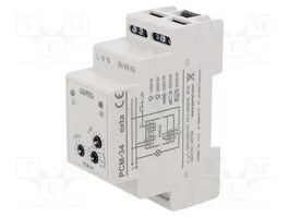 ZAMEL PCM-34 Relé de tiempo analógico 230VAC