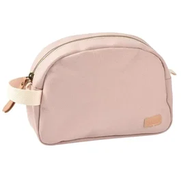 Beaba Neceser de lona rosa empolvado