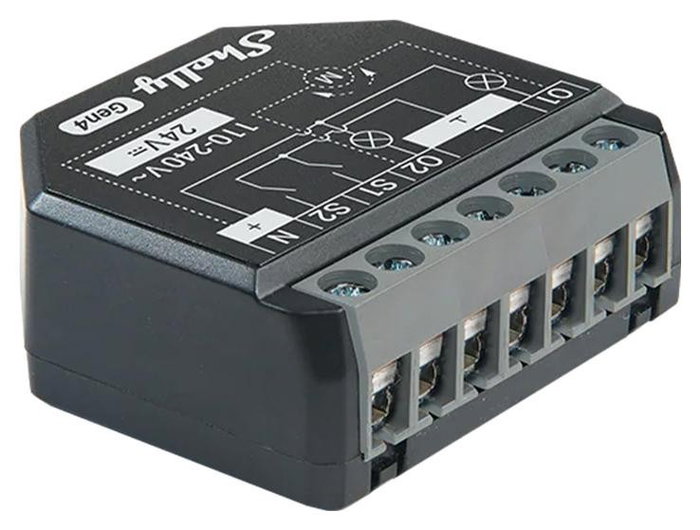 Shelly 2PM Gen4 Interruptor ZigBee gestión remota consumo estadísticas programación