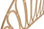 DKD Home Decor Cabecero de Cama Bambú y Ratán Natural 180x2x80