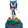 KIDS LICENSING Lámpara 3D con despertador Sonic the Hedgehog