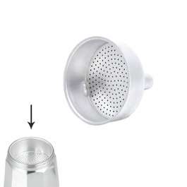 ORYX Embudo de Aluminio para Cafetera Classic / Inducción 3 Tazas