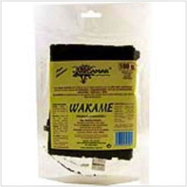 ALGAMAR Alga Wakame Silvestre Atlántica Seca 100gr Rica en Calcio Yodo Proteínas Fibra Alimento Vegano Sin Gluten