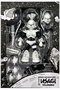 Space Usagi Yojimbo Black & White Ver. Scale Action Fig. 18 cm Usagi Yojimbo