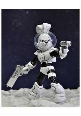 Space Usagi Yojimbo Black & White Ver. Scale Action Fig. 18 cm Usagi Yojimbo