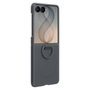 Samsung EF-EF776CBEGWW Funda de Silicona con Anilla Magnética para Galaxy Z Flip8, Negro