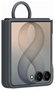 Samsung EF-EF776CBEGWW Funda de Silicona con Anilla Magnética para Galaxy Z Flip8, Negro