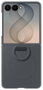 Samsung EF-EF776CBEGWW Funda de Silicona con Anilla Magnética para Galaxy Z Flip8, Negro