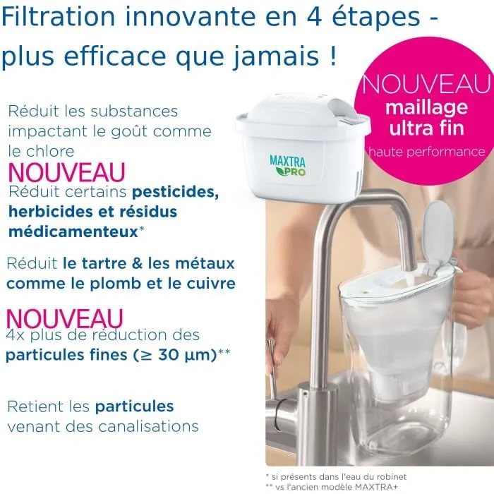 Brita Jarra filtrante cristal azul 2,5 l Maxtra Pro